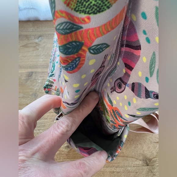 Jujube The Zealous Backpack In Wildlife Safari Pattern New - Picture 8 of 9